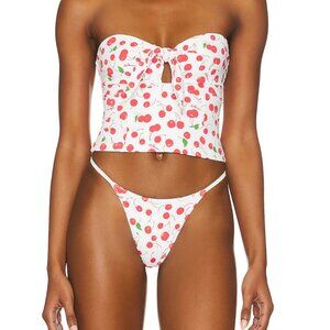 Frankie's Bikinis x SYDNEY SWEENEY Rocky Strapless Bikini Top